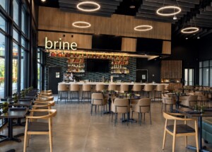 Interior of The Brine located at the Louisiana Boardwalk in Bossier City